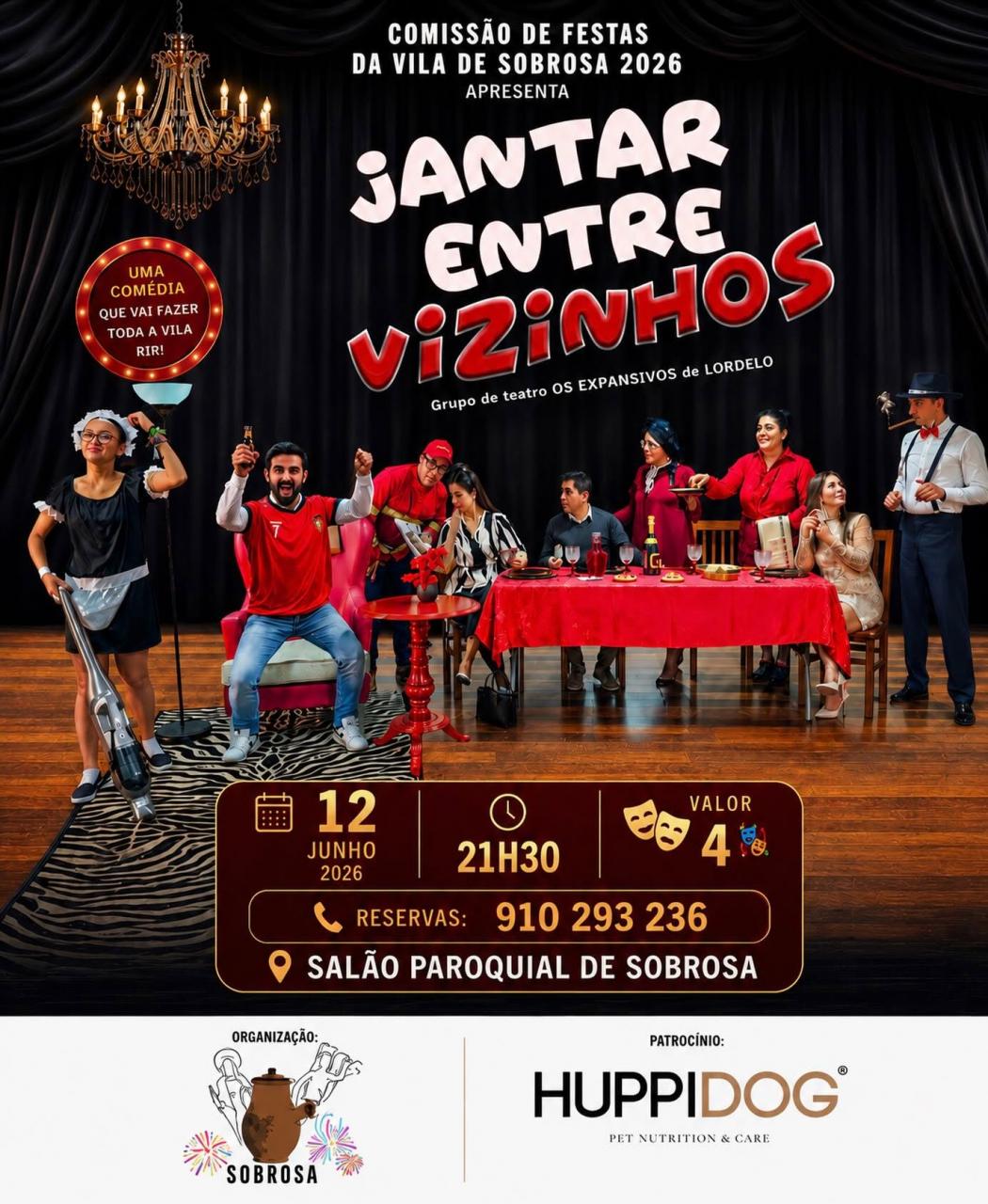 Teatro "Jantar entre Vizinhos"