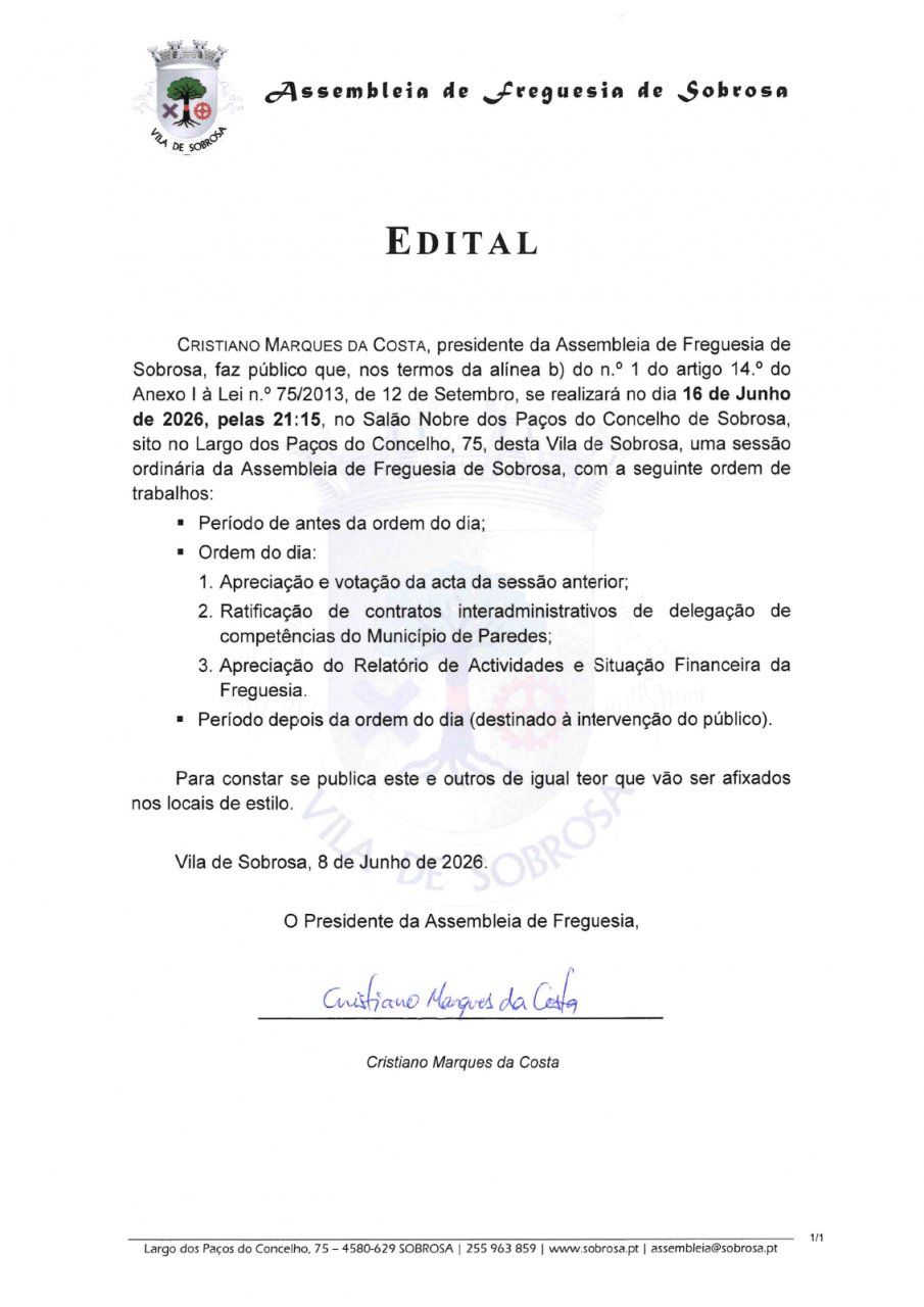 Assembleia de Freguesia
