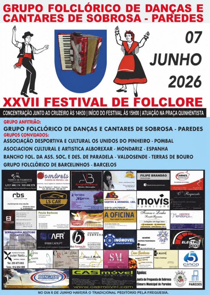 Festival de Folclore da Vila de Sobrosa